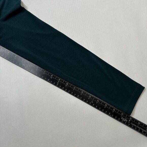 SOFT SURROUNDINGS Green Cettina Button Down Tunic Top Size Small Shirt 2ER28 - Picture 8 of 11